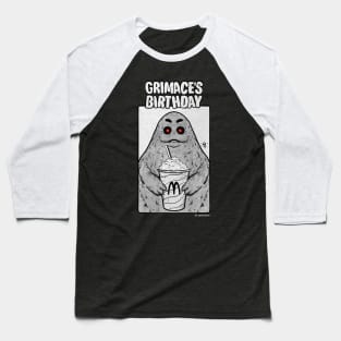 Evil Grimace Baseball T-Shirt